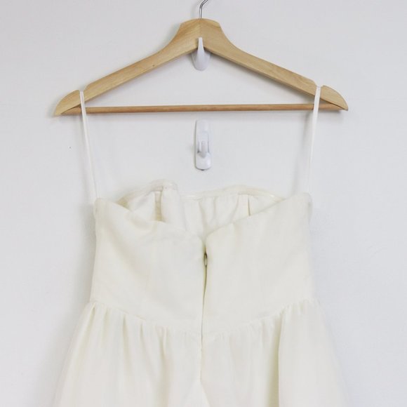 X by NBD Carmelita Strapless Ruffle Hem Maxi Gown - Picture 5 of 8